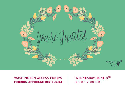 Friends Appreciation Invitation Postcard