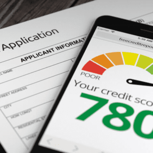 Credit application and monitor