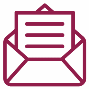 Letter in envelope icon