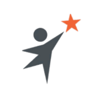 Northwest Access Fund logo icon, a stick figure reaching for an orange star